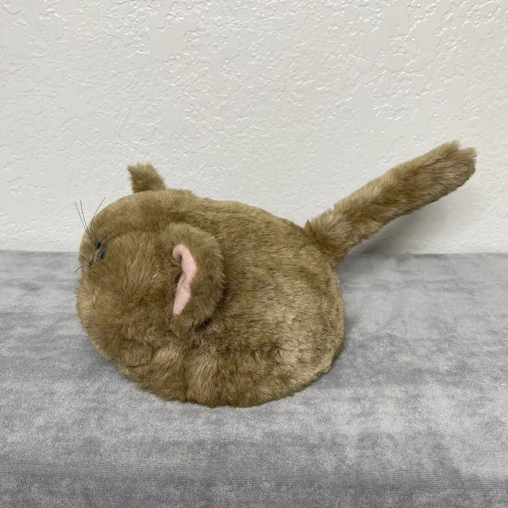 VTG 1985 Axlon Petster Robotic Cat Plush Sound Activated, Untested, For Parts